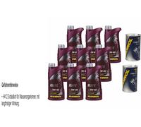 9L Olio Motore MANNOL Elite 5W-40 2x MANNOL Leak-Stop ADDITIV