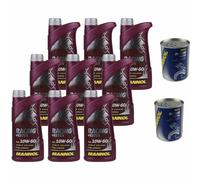 9L Olio Motore MANNOL Racing+Ester 10W-60 2x MANNOL Motor Doctor ADDITIVO