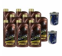 9L olio motore pemco idrive 102 20W-50 2x mannol Motor Doctor Additivo