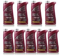 9L Original MANNOL Olio Trasmissione Extra 75W-90 API GL 4/GL 5 LS MN8103-1