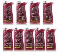 11L Originale Mannol Basic Plus 75W-90 Api Gl 4 + Olio Cambio MN8108-1