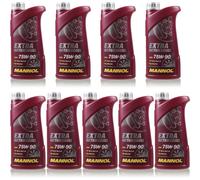 8L Originale MANNOL Extra Olio per Ingranaggi 75W-90 Api Gl 4 / Gl 5 Ls