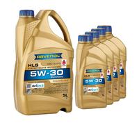 9L RAVENOL olio motore Hls SAE 5W30 per BMW Longlife-04 VW 505 00-01 MB