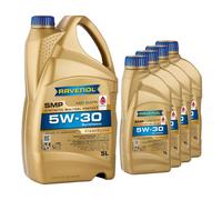 9L RAVENOL Olio Motore SMP SAE 5W-30 Per BMW Longlife-04 MB 229.51 VW 504 507