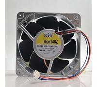 9LB1424H5H03 DC24V 0.63A 140 * 140 * 50MM Aluminum Frame Axial Fan 3pin Processor Cooler Heatsink Fan