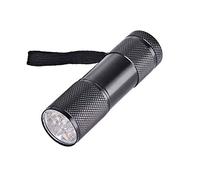 9LED Viola Luce UV Rivelatore di denaro Torcia Agente Fluorescente Rilevamento Anti-contraffazione Codice UV Asciugatura Manicure Forbici per unghie in acciaio inossidabile