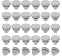 9Mm Diametro Tappo Rotondo Silicone, 30Pz Tipo Bloccaggio Mobili Tappo Foro Puls