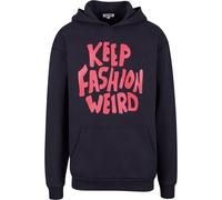 9N1M SENSE Felpa 'Keep Fashion Weird' granatina / nero Uomo 9N1M SENSE M