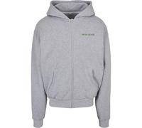 9N1M SENSE Giacca di felpa grigio sfumato / verde Uomo 9N1M SENSE XL