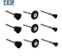 9PC Dremel Rotante Filo Di Plastica Lucidante Spazzole Ruote Set con 0.3cm, TASP