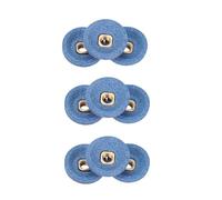 9Pcs 30mm Grinding Wheel Cup Surface Polishing Stone Wheel Mini Bowl-shaped Grinding Wheel for Air Micro Grinder Pneumatic(9Pcs P150)