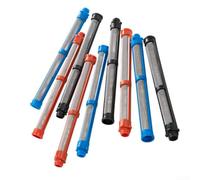 9PCS Airless Spray Pompa Filtro Griglia 60/100/150 Mesh per 390 395 490 495 Spruzzatore, Plastica Metallo Filtro Guard Ricambio Kit