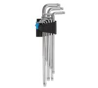 9pcs Chiavi Torx Anti Manomissione Set T10-T50 per Wrench Extra Lungo L-Shape