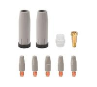 9pcs Conduttivi Ugelli Set Conduttivi Ugelli Aggiornamenti per Saldatori 24KD Progettato per Precisioni & Lungo Uso di Servizio Automotive Produzione Saldatura