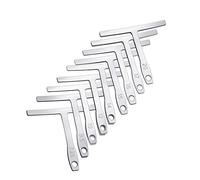 9Pcs Guitar Understring Radius Gauge Ruler String Calibri Kit Di Strumenti Di Misurazione Per Liutaio Per Chitarra strumenti per liutaio per chitarra