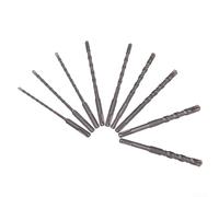 9pcs Per SDS Plus Hammer Drill Bits 150mm Lunghezza Carburo Punta Croce Testa per Calcestruzzo Mattoni Pietra Foratura 5-16mm Gamma di Dimensioni
