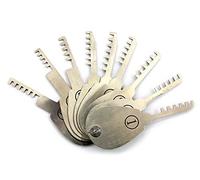 9pcs pettine blocco picking Tool Set per fabbro, Open Lock Tool