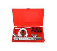 9PCS pipe Flaring Tool kit, kit di riparazione tubo Flare set include morsetto concimatrice Dies ben confezionato in una custodia rosso