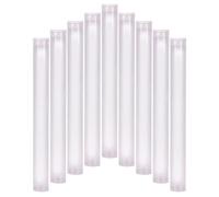 9pcs tubi di incenso acrilico Toldi di stoccaggio di incenso Stick Taster in