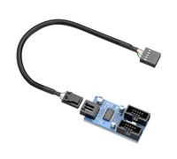 9Pin USB Splitter schede madri USB Espansione 9Pin risolve il problema della porta insufficiente per gli utenti desktop