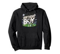 9th Birthday Boy Soccer Design with Number Nine Soccer Ball Felpa con Cappuccio