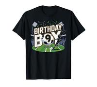 9th Birthday Boy Soccer Design with Number Nine Soccer Ball Maglietta