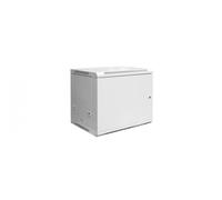 9U wall mounting cabinet 19" rack 600x450, drzwi pełne, mounted, 60kg, grey (RAL 7035)