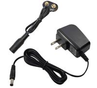 9V Batteria Scatto Connettore & Adattatore AC per MN1604, Loop Station Chitarra