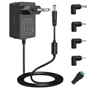 9V Netzteil 9 Volt 1,5A Adapter AC e DC Wandler Transformator Caricabatterie con 5,5x2,1mm DC Spitze Per 9Vdc Crosley Cruiser giradischi, Arduino UNO R3, Schwinn Bike, bilancia da cucina.
