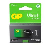 9V - Set da 1 Batterie | GP Ultra Plus | Pile Alcaline 9 Volt/Transistor - Lunga Durata