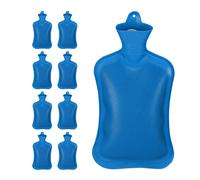 9x borsa dell’acqua calda senza rivestimento scaldino hot water bottle 2 L gomma