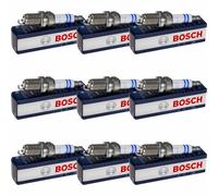 9x BOSCH Candela Doppio Iridio per Toyota Rav 4 III _A3_ 2.0 4WD Honda Jazz