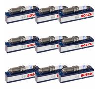9x BOSCH Candela per BMW 1er E81 116i 118i E87 3er E90 318i 320i E88 120i