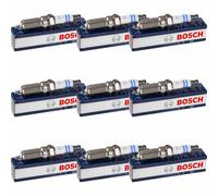 9x BOSCH Candela per Ford C-Max II Dxa / CB7 Ceù 1.6 Ecoboost Focus III