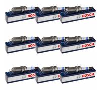 9x BOSCH Candela per Nissan Micra IV K13 1.2 K13KK Note E12 SC11 1.6 Renault