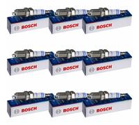 9x BOSCH Candela per VW Caddy III Combinato 2KB 2KJ 2CB 2CJ 2.0 Eco-Fuel EOS