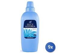 9x Bundle Felce Azzurra Ammorbidente 2000 Ml.40 Misurini Classico