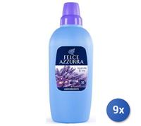 9x Bundle Felce Azzurra Ammorbidente 2000 Ml.40 Misurini Lavanda