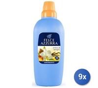 9x Bundle Felce Azzurra Ammorbidente 2000 Ml. Ambra/Vaniglia