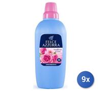 3x Felce Azzurra - Ammorbidente Rosa & Fiori Di Loto, Profumo Inconfondibile, Capi Morbidi - 30 Lavaggi - 2Lt