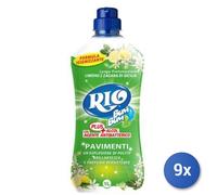 9x Bundle Rio Bum Bum Detersivo Pavimenti Limone-Zagara Lt1