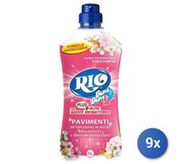 9x Bundle Rio Bum Bum Plus Pavimenti 1000 Ml. Pesco Fiorito