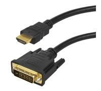 9x Cavo DVI-HDMI Maclean, v1.4, 2m, MCTV-717 (FullHD) 1080p