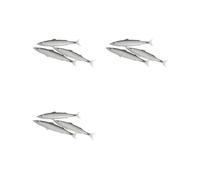 9X Divertente Penna un Sfera per Lo Styling del Pesce Salato Penna un Sfera Della Serie Ocean Penna per Lo Styling del Pesce