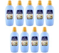 9x Felce Azzurra - Ammorbidente Ambra & Vaniglia, Profumo Inconfondibile, Capi Morbidi - 30 Lavaggi - 2Lt