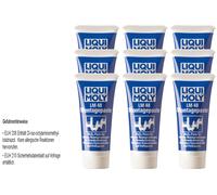 9x Liqui Moly 50g Lm 48 Pasta di Montaggio Tubo Plastica Wolframdisulfid-Paste
