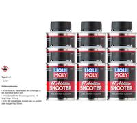 9x LIQUI MOLY Motocicletta 4T Shooter Benzina Additivo per Carburanti 80 ML