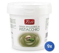 9x Multipack Pisti Crema Di Pistacchio Secchiello Kg 1