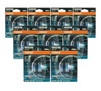 9X OSRAM COOL BLUE INTENSE W5W DUOPack Lampadine 12V W21X95D
