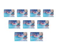 9X SONAX 04181000 Panni Per Rimuovere Cera Panno Umido E Panno Asciutto 9 Ml